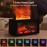 Humidificador de llama Brumiva - Chimenea de vapor con luz LED