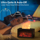 Humidificador de llama Brumiva - Chimenea de vapor con luz LED