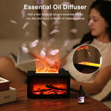 Humidificador de llama Brumiva - Chimenea de vapor con luz LED