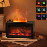 Humidificador de llama Brumiva - Chimenea de vapor con luz LED