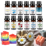 Aceites aromáticos Brumiva 10 ml - 33 aromas para difusor, velas y jabones
